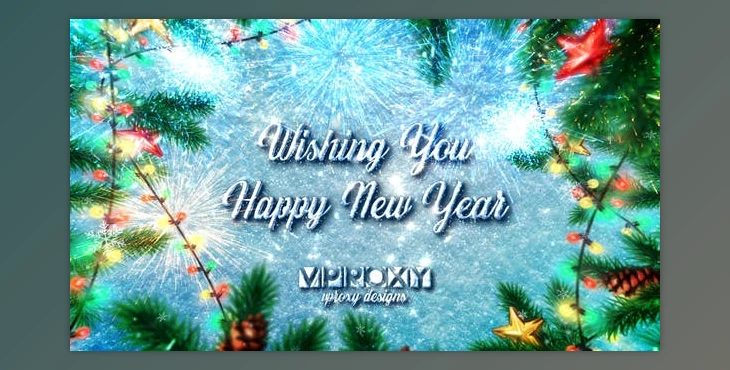 Download New Year Wishes (Videohive 42404845) - AE Project