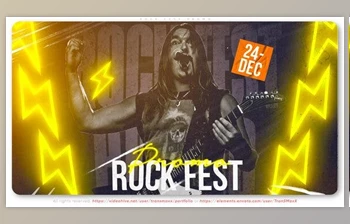 Download Rock Fest <span class='badge badge-warning'>Promo</span> (<span class='badge badge-warning'>Videohive</span> 42434954) - AE <span class='badge badge-warning'>Project</span>