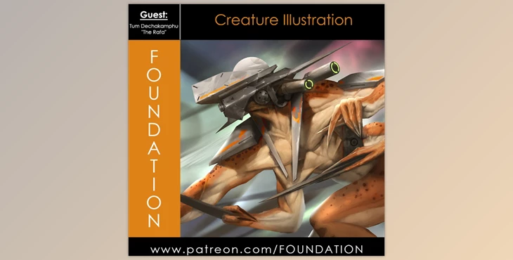 Download Foundation Patreon – Creature Illustration with Tum Dechakamphu