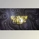 Download Luxury Liquid Titles (Videohive 42358731) - AE Project