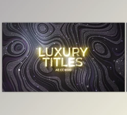 Download Luxury Liquid Titles (Videohive 42358731) - AE Project