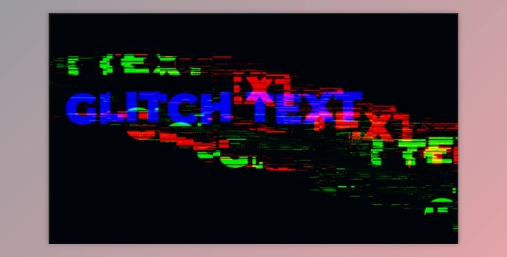 Download Glitch Title 4K (Videohive 42052399) - AE Project