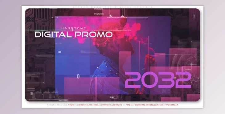 Download Strong Geometry Digital Promote (Videohive 42486184) - AE Project
