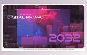 Download Strong Geometry Digital <span class='badge badge-warning'>Promote</span> (Videohive 42486184) - AE Project