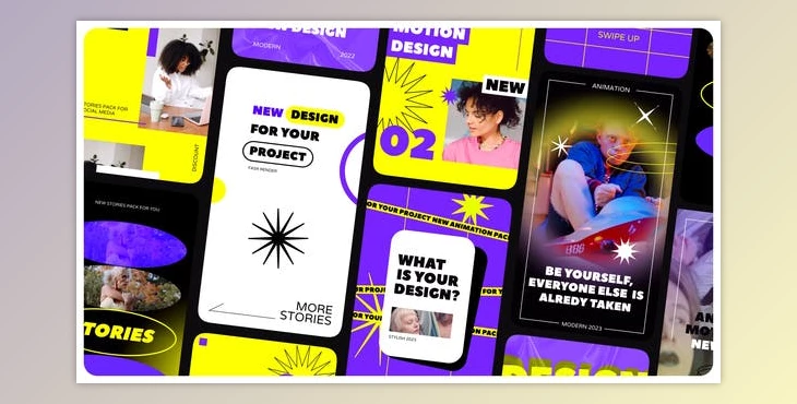 Download Stylish Stories Pack (Videohive 42238275) - AE Project