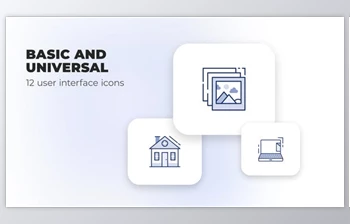 Download Basic and Universal – User <span class='badge badge-warning'>Interface</span> Icons (Videohive 40109542) - AE Project