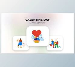 Download Valentine day – Mini concepts (Videohive 39947974) - AE Project