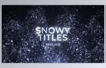 Download <span class='badge badge-warning'>Magic</span> Snow Titles (Videohive 42543980) - AE Project