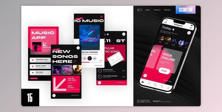 Download Music Instagram Stories (Videohive 42544521) - AE Project