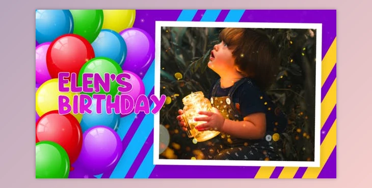 Download Kids Happy Birthday (Videohive 40152766) - AE Project