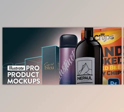 Download Illustrate Pro Product Mockups in Adobe Photoshop by SkillShare