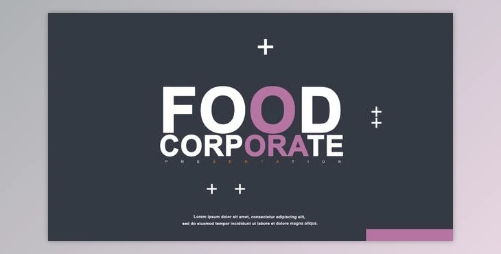 Download Food Corporate Presenation (Videohive 42495881) - AE Project