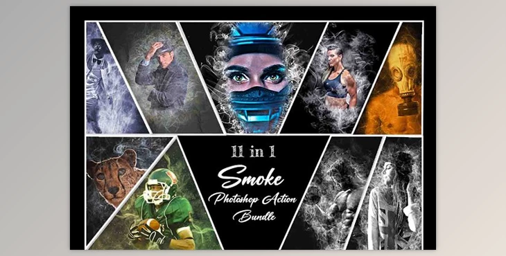 Download Smoke Photoshop Action Bundle Creativemarket - 10988947