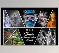 Download Smoke Photoshop Action Bundle Creativemarket - 10988947