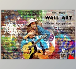 Download Street Wall Art Photoshop Action Creativemarket - 10994529