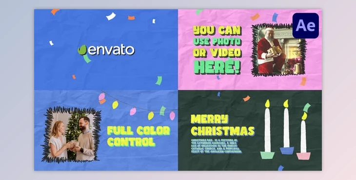 Download New Year Greeting Cards for After Effects (Videohive 42476412) - AE Project