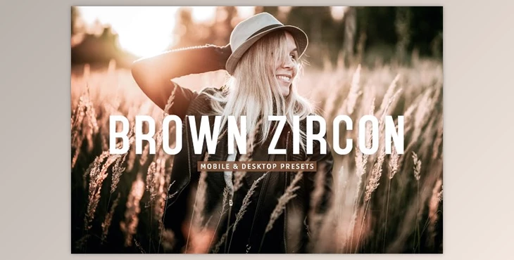 Download Brown Zircon Pro Lightroom Presets Creativemarket - 10998945