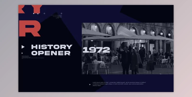Download History Opener (Videohive 42667915) - AE Project
