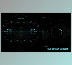 Download HUD Screen Gadgets 1 (Videohive 42640715) - AE Project