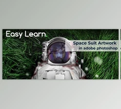 Download Space Suit Men Compositing in Adobe Photoshop | Create Artwork from Photo with Photomanipulation
