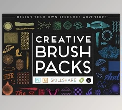 Download Design Your Own Creative Brush Packs in Photoshop & Illustrator