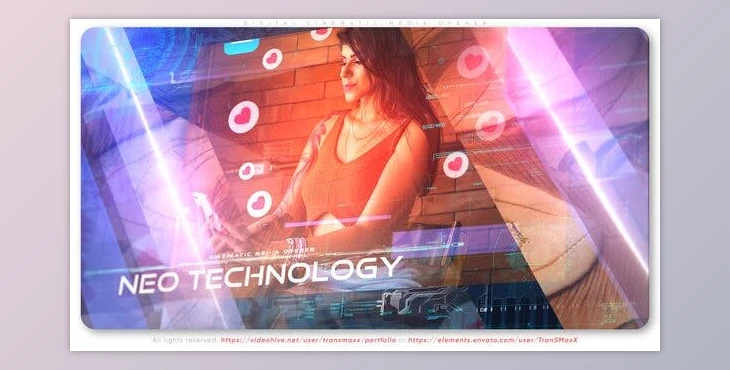 Download Digital Cinematic Media Opener (Videohive 42684014) - AE Project