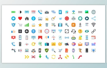 Download 100 User <span class='badge badge-warning'>Interface</span> Icons (Videohive 33180948) - AE Project