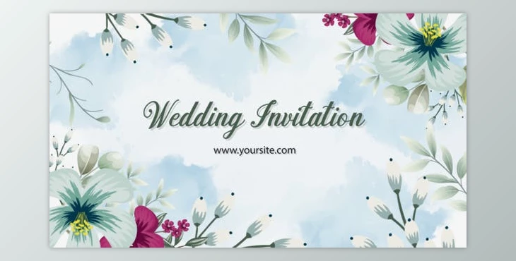 Download Romantic Wedding Invitation (Videohive 40128072) - AE Project