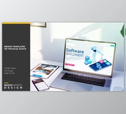 Download Promo Templates 3D Mockup Scene (Videohive 30506124) - AE Project