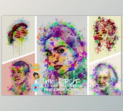 Download Ink Drop Painting Photoshop Action Creativemarket - 6802788