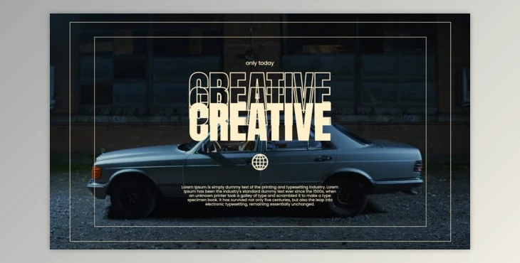 Download Cinematic Typography (Videohive 42686814) - AE Project