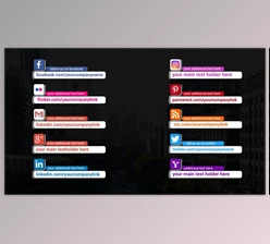Download Social Media Lower Thirds (Videohive 42670191) - AE Project