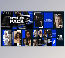 Download 10 Elegant Fashion Stories Pack (Videohive 42672539) - AE Project