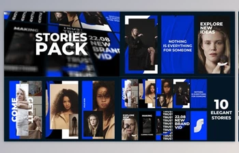 Download 10 <span class='badge badge-warning'>Elegant</span> Fashion Stories Pack (Videohive 42672539) - AE Project