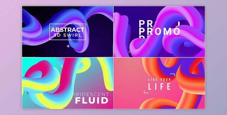 Download 3D Swirl Abstract Titles (Videohive 40115863) - AE Project