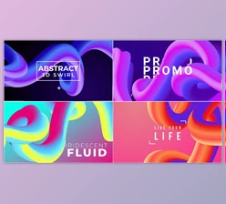 Download 3D Swirl Abstract Titles (Videohive 40115863) - AE Project
