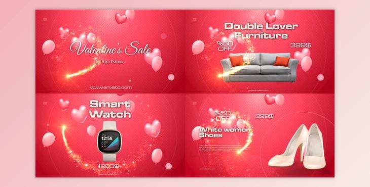 Download Valentines Day Sale (Videohive 42729795) - AE Project