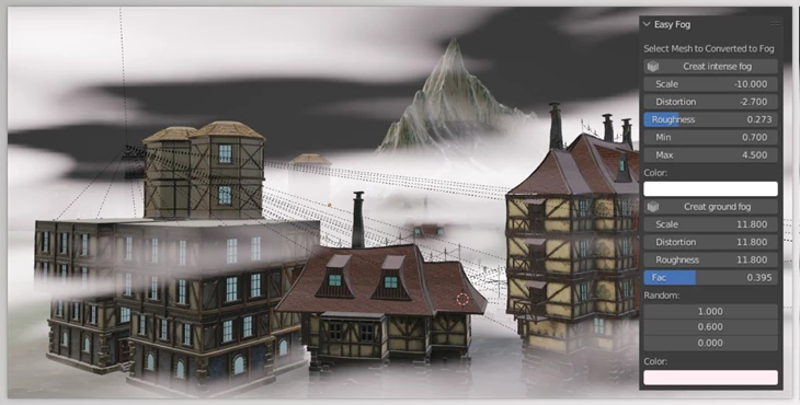 Download Blender Market – Easy Fog for Blender v1.1