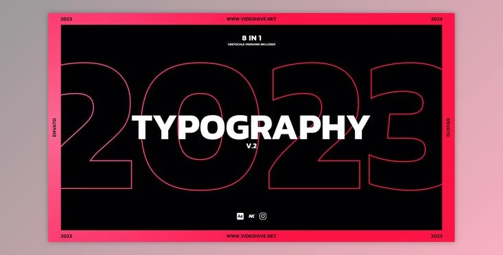 Download Typography v.2 (Videohive 42831263) - AE Project
