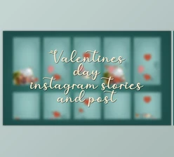 Download Valentines day instagram stories and post (Videohive 42802024) - AE Project