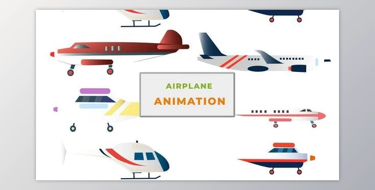 Download Airplane Pack Animation (Videohive 42802998) - AE Project