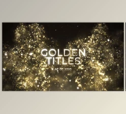 Download Luxury Premium Particles Titles (Videohive 42790286) - AE Project