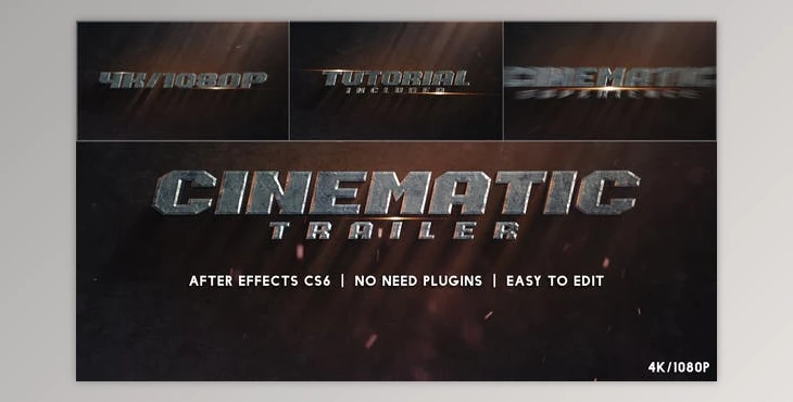Download Cinematic Trailer V.3 (Videohive 42644908) - AE Project