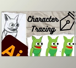 Download Tracing a Character using Adobe Illustrator
