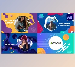 Download Colorful Liquid Slideshow | After Effects (Videohive 33279274) - AE Project