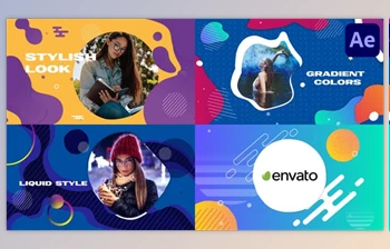Download <span class='badge badge-warning'>Colorful</span> Liquid Slideshow | After Effects (Videohive 33279274) - AE Project