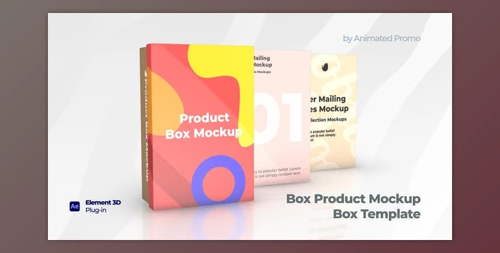 Download Box Product Mockup - Shoes Box Template (Videohive 33273846) - AE Project
