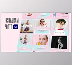 Download Instagram Posts (Videohive 33245463) - AE Project