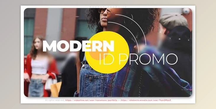 Download Modern Promo ID (Videohive 33289400) - AE Project