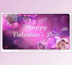 Download Happy Valentines Day Media Opener (Videohive 42801192) - AE Project